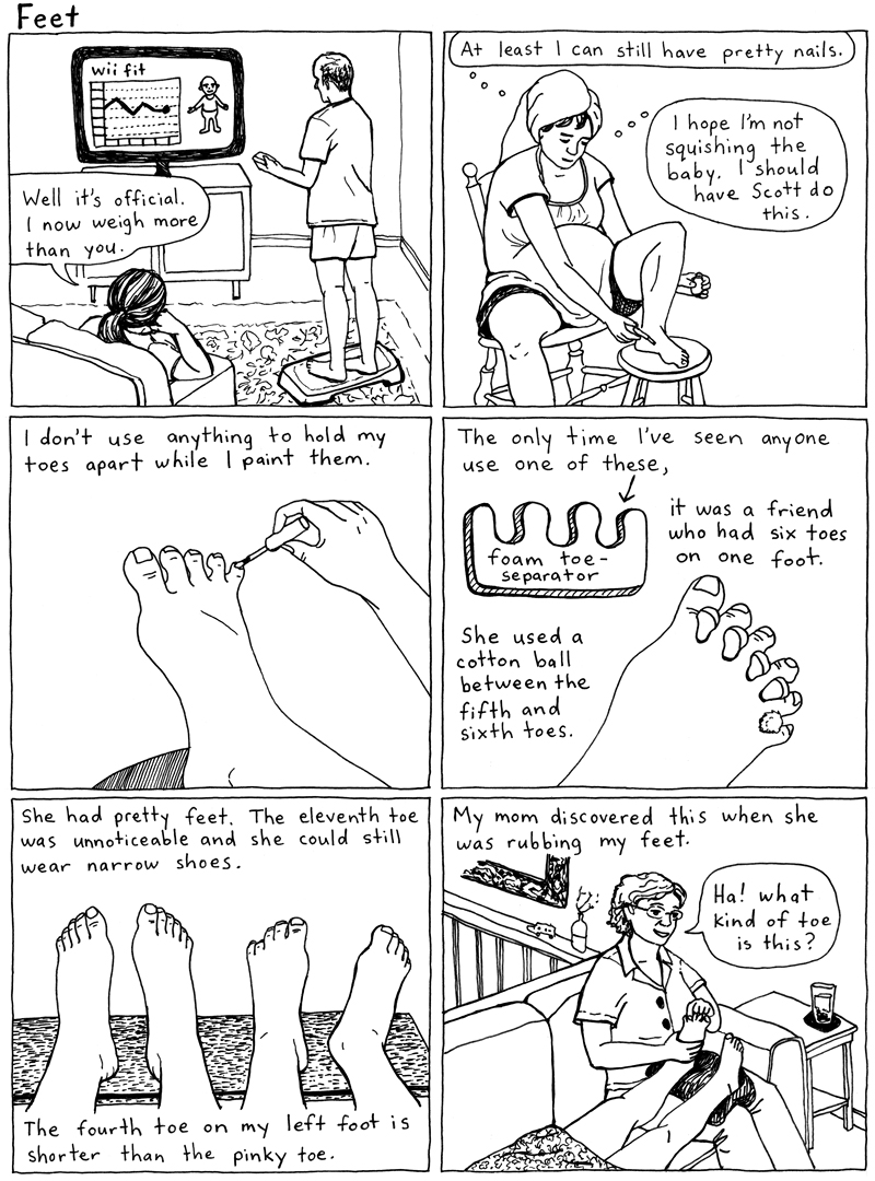feet